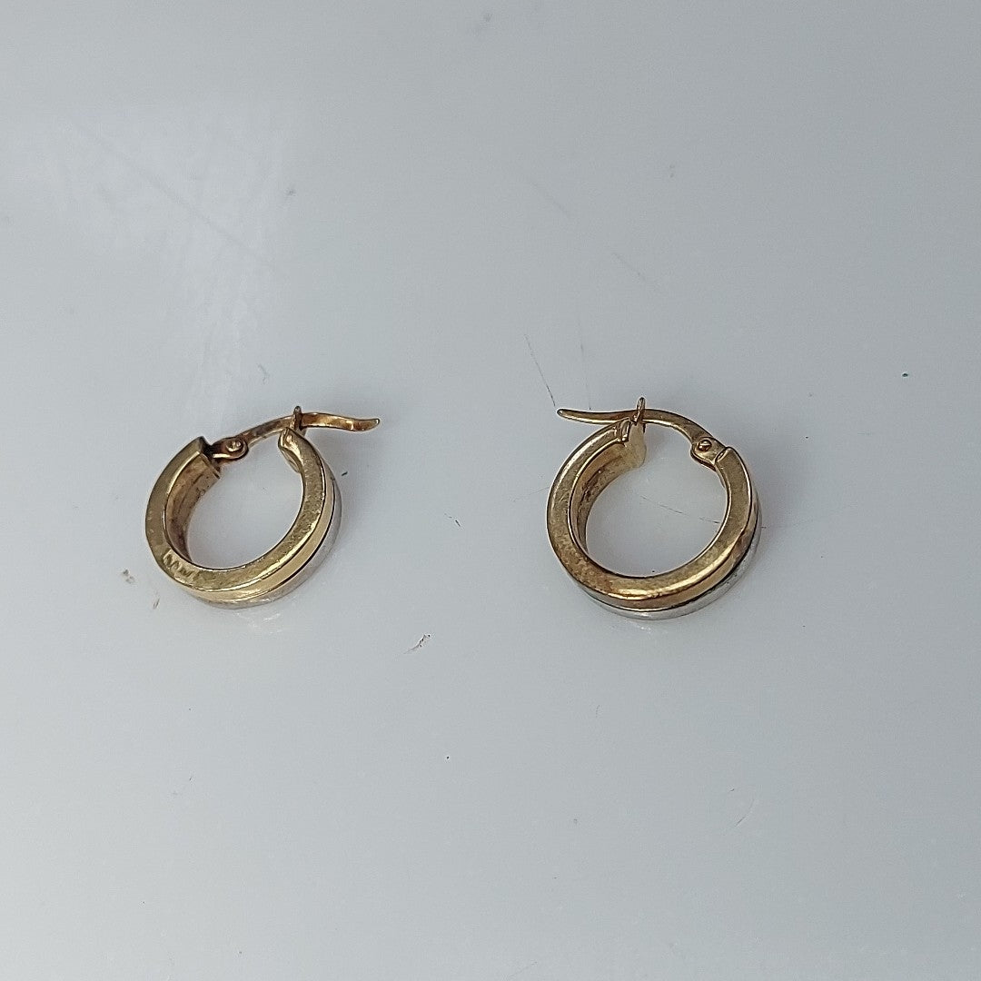 ARETES PAR ORO 14 K 2.2 GRMS (SEMINUEVO)