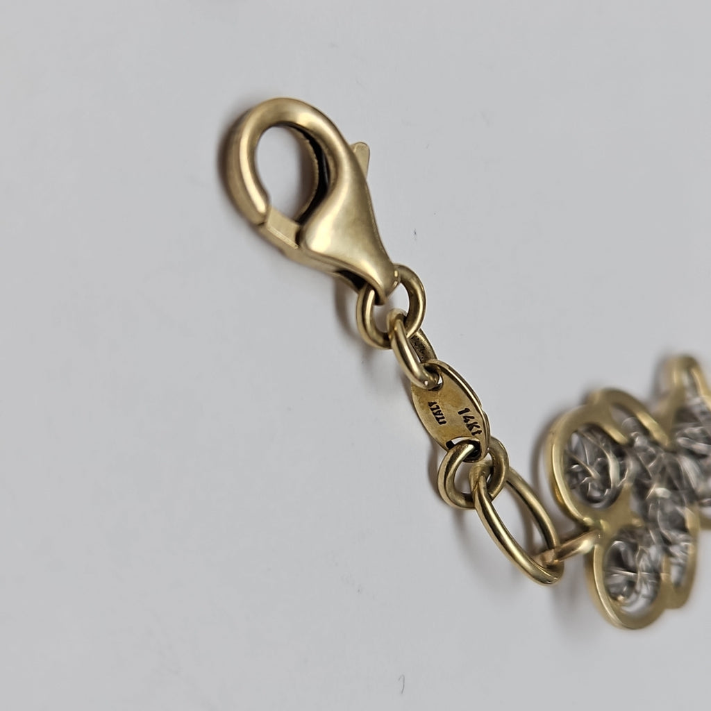 PULSERA ORO 14 K 8.9 GRMS (SEMINUEVO)
