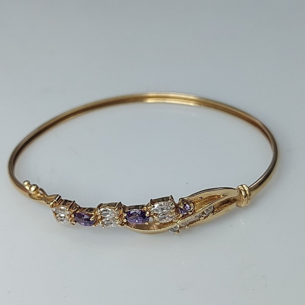 PULSERA RIGIDA ORO 14 K 6.7 GRMS (SEMINUEVO)
