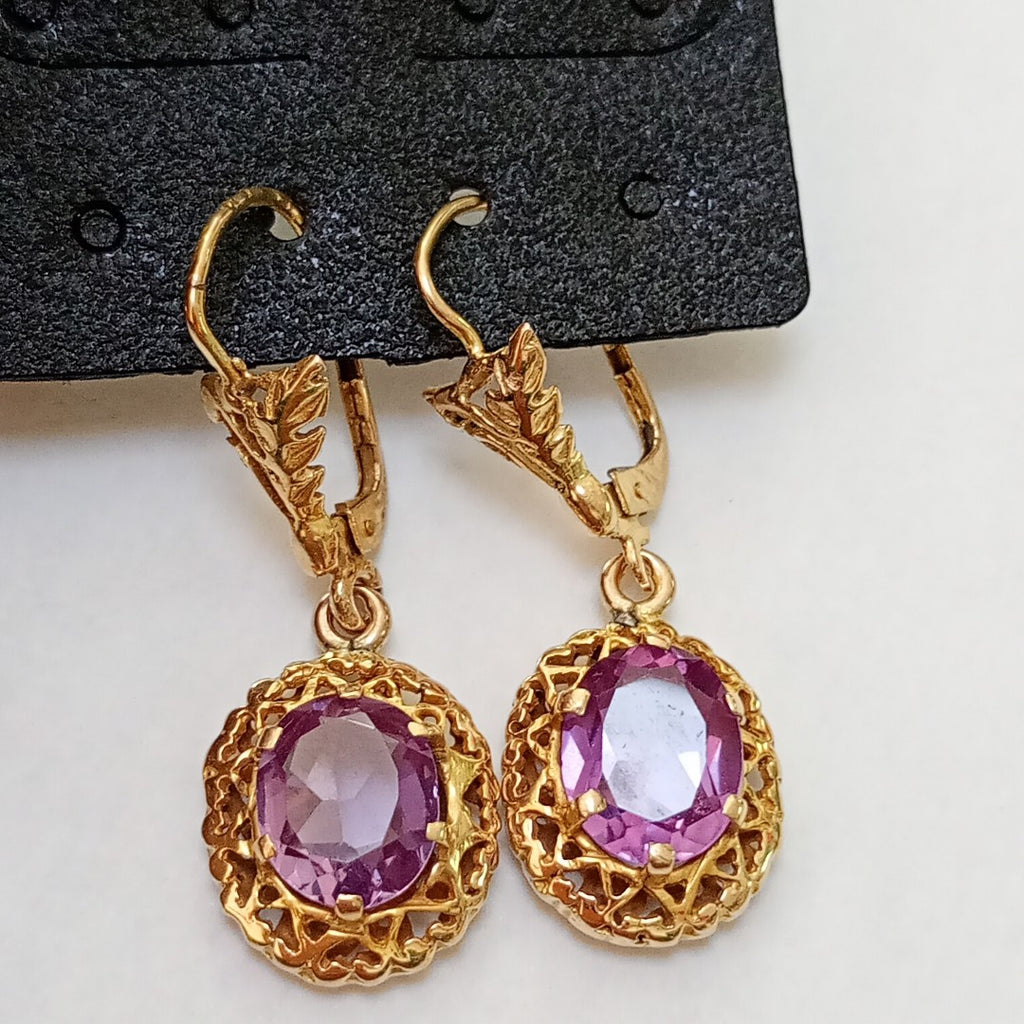 ARETES PAR ORO 8 K 5.1 GRMS (SEMINUEVO)