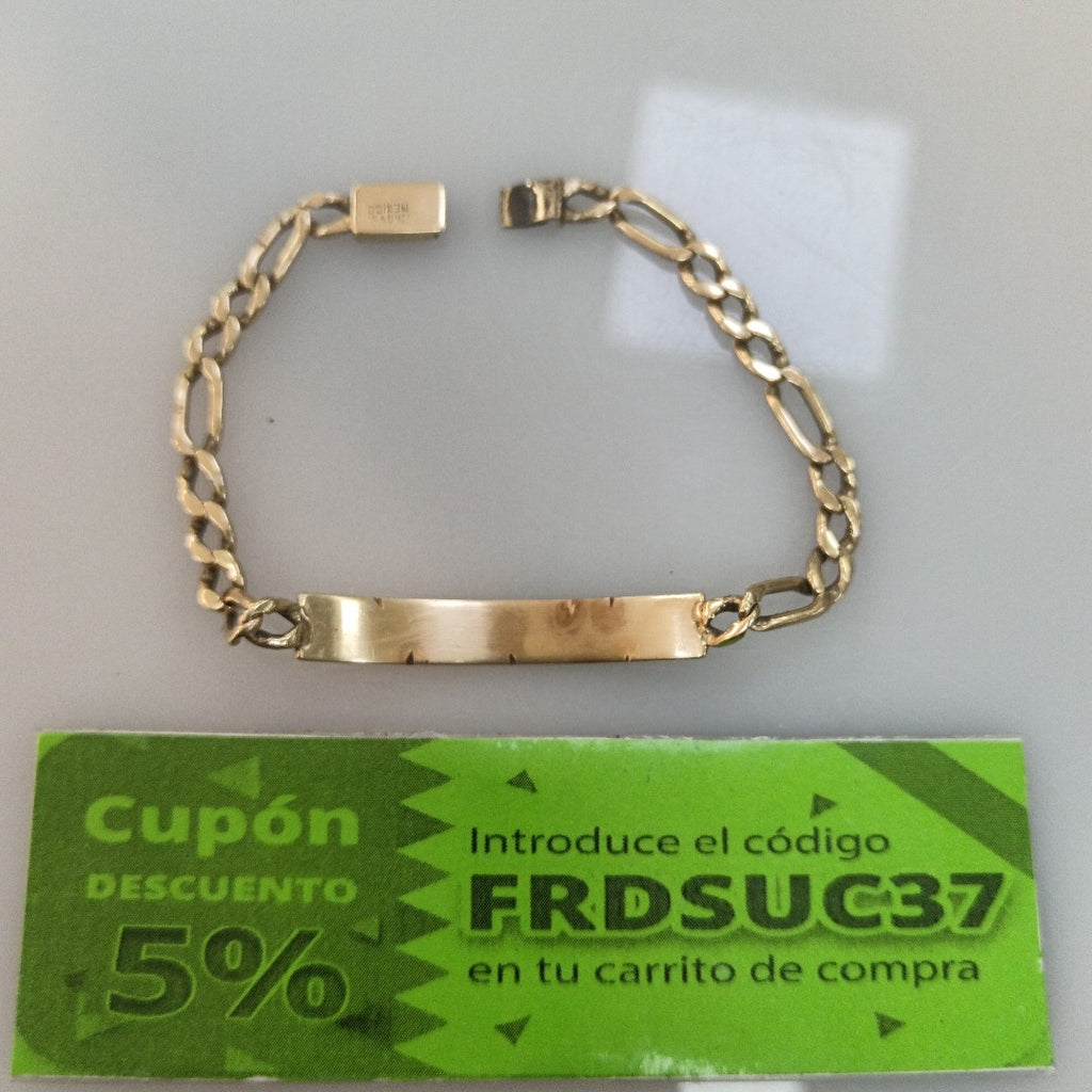 ESCLAVA ORO 10 K 8.5 GRMS (SEMINUEVO)