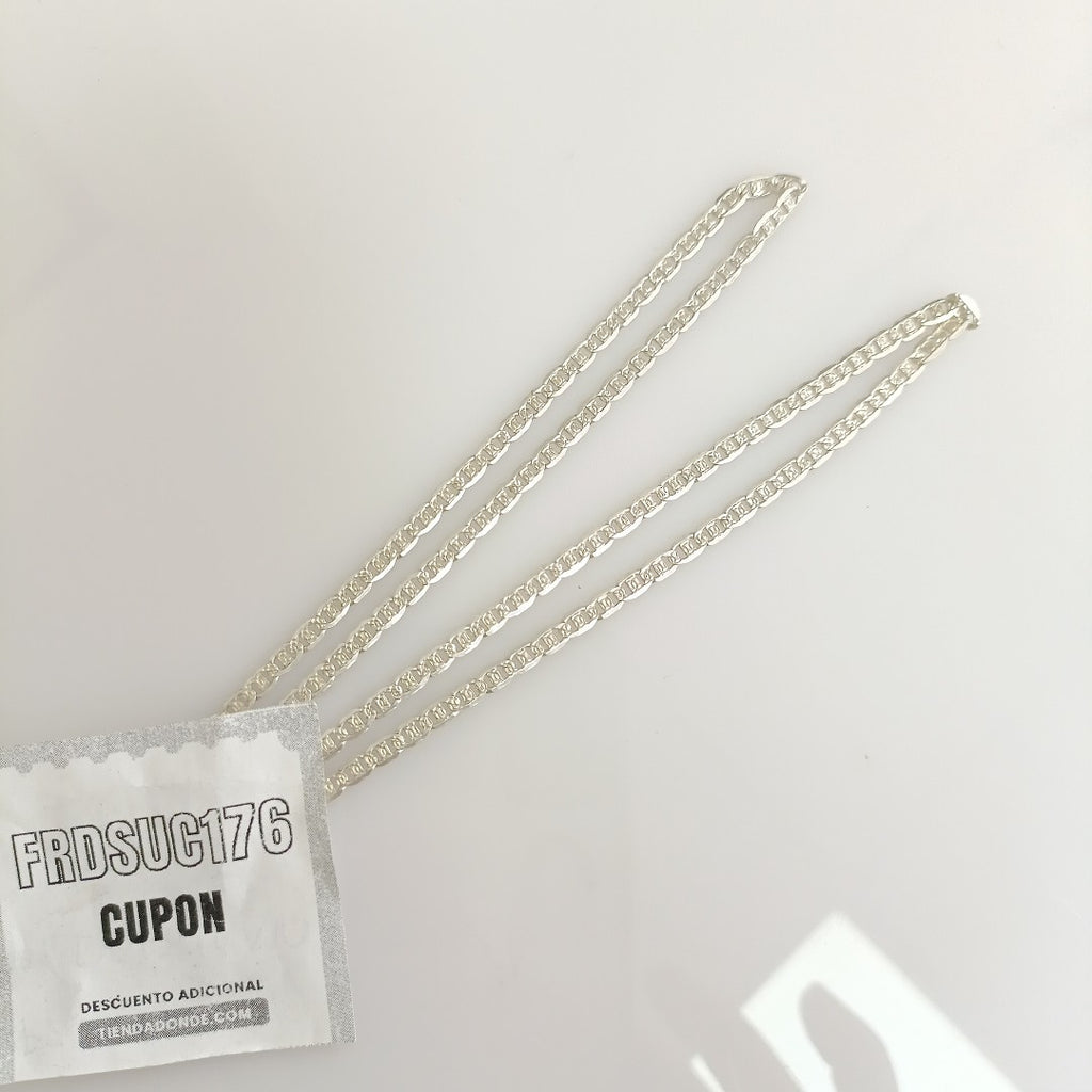 CADENA PLATA 9.3 GRMS (SEMINUEVO)