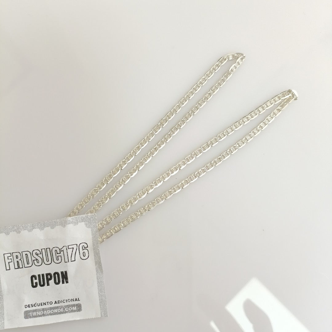 CADENA PLATA 9.3 GRMS (SEMINUEVO)