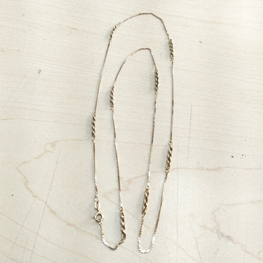 CADENA ORO 10 K 4.9 GRMS (SEMINUEVO)