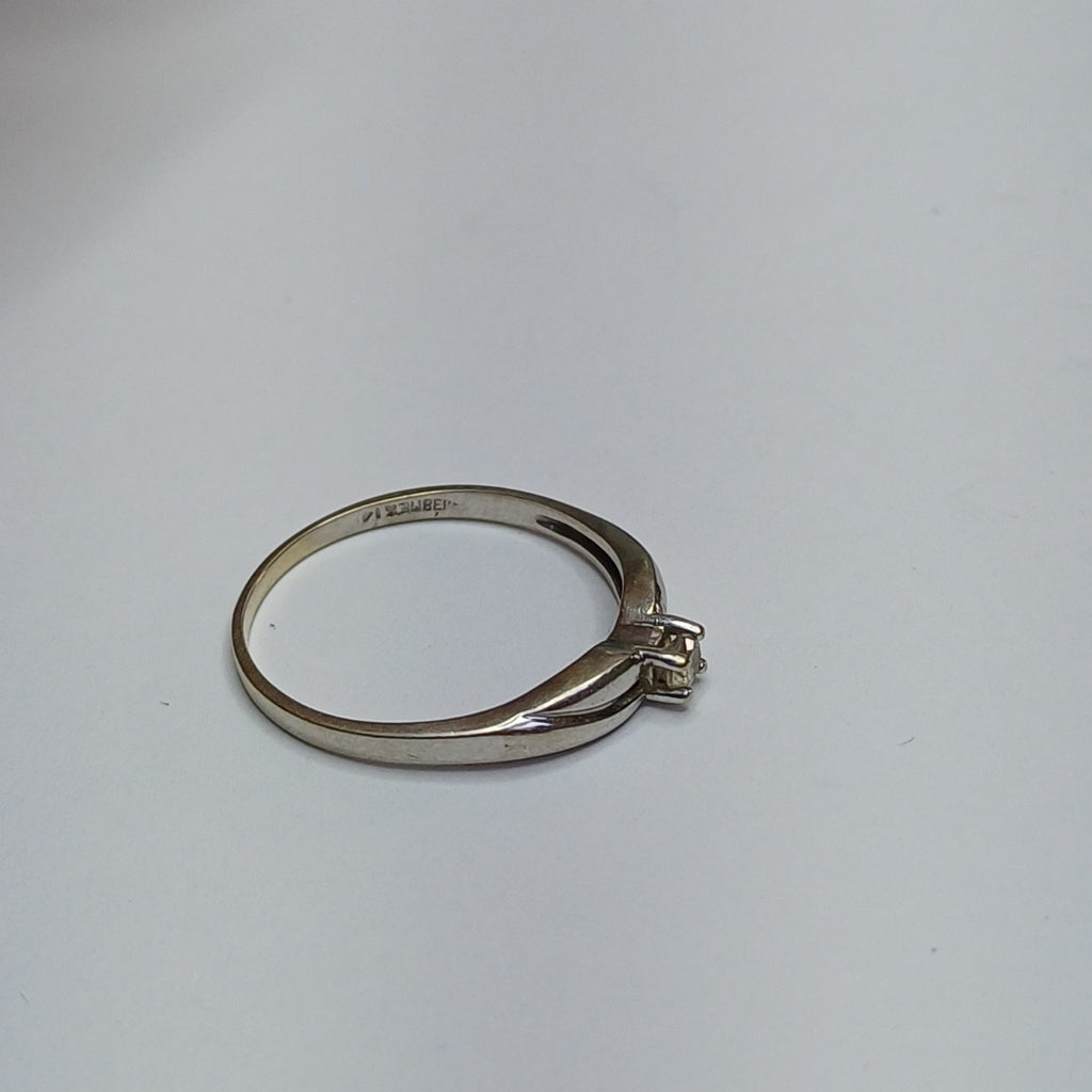 ANILLITO ORO BLANCO 14 K 1,70 GRMS (SEMINUEVO)