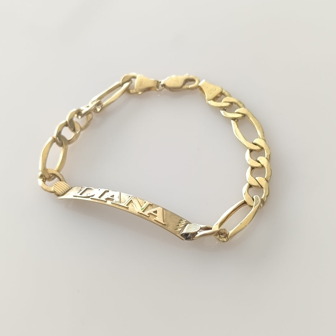ESCLAVA ORO 14 K 8.5 GRMS (SEMINUEVO)