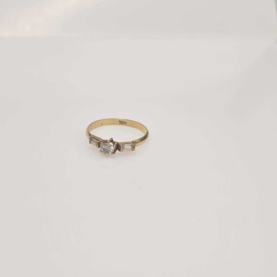 ANILLITO ORO 18 K 1,70 GRMS (SEMINUEVO)