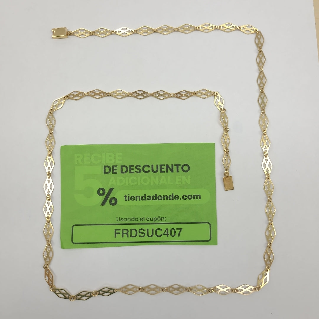 CADENA ORO 14 K 15,30 GRMS (SEMINUEVO)