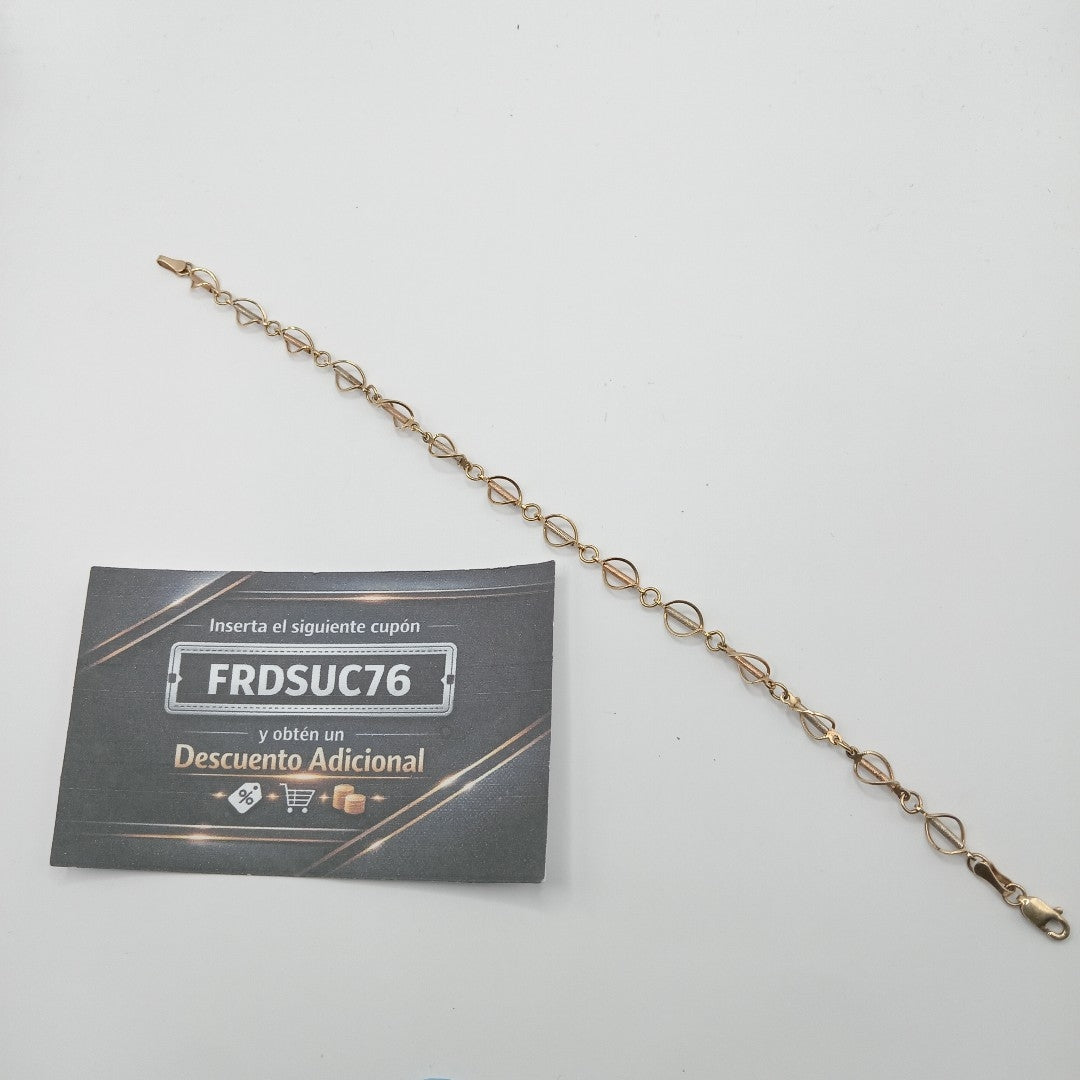 PULSERA ORO 14 K 3.3 GRMS (SEMINUEVO)
