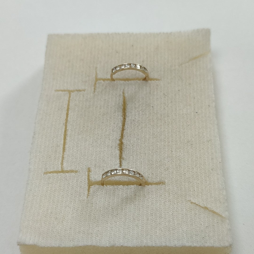 ARRACADAS PAR ORO 10 K 0.9 GRMS (SEMINUEVO)