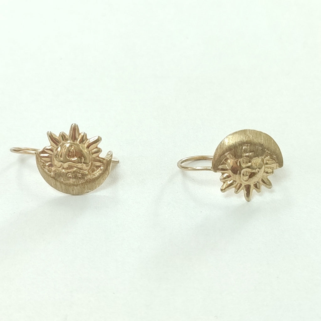 ARETES PAR ORO 10 K 1 GRMS (SEMINUEVO)