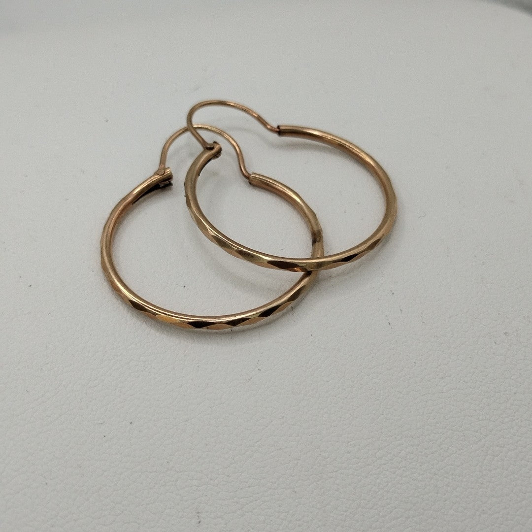 ARRACADAS PAR ORO 8 K 2 GRMS (SEMINUEVO)