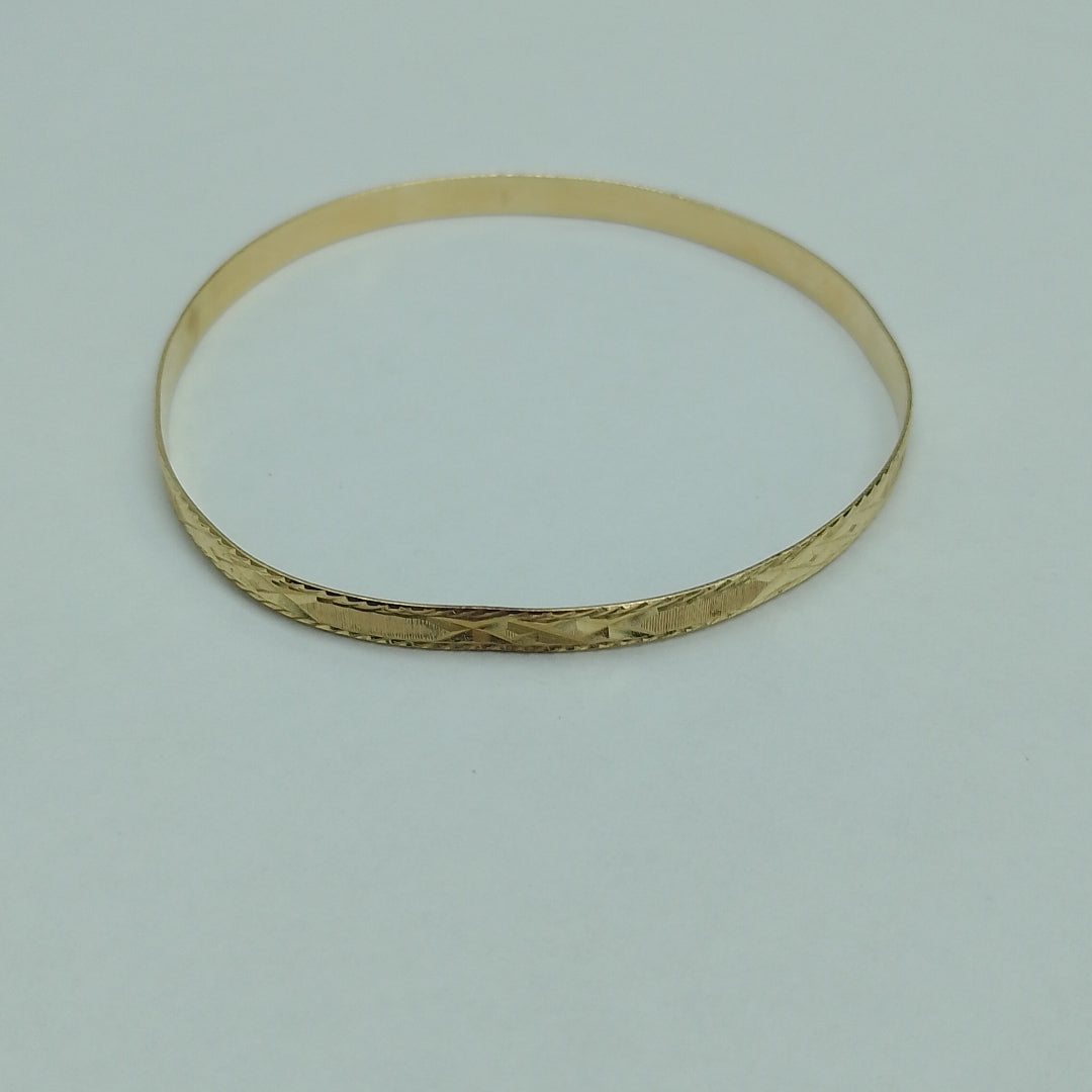 PULSERA RIGIDA ORO 14 K 5.3 GRMS (SEMINUEVO)