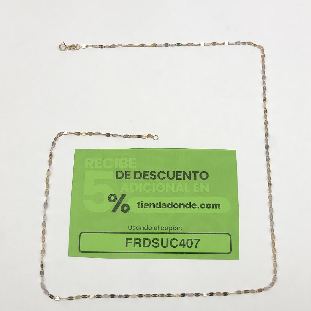 CADENA ORO 10 K 2 GRMS (SEMINUEVO)