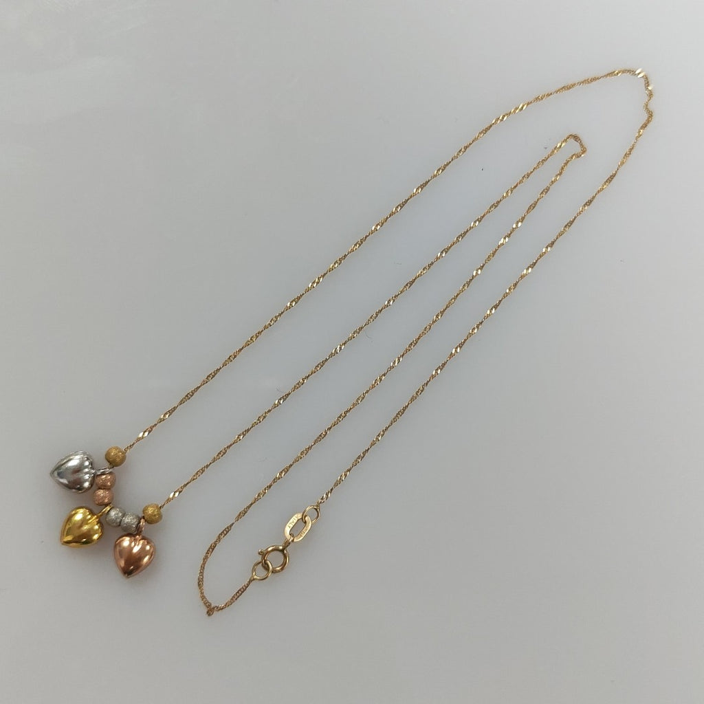 COLLAR ORO 14 K 2 GRMS (SEMINUEVO)