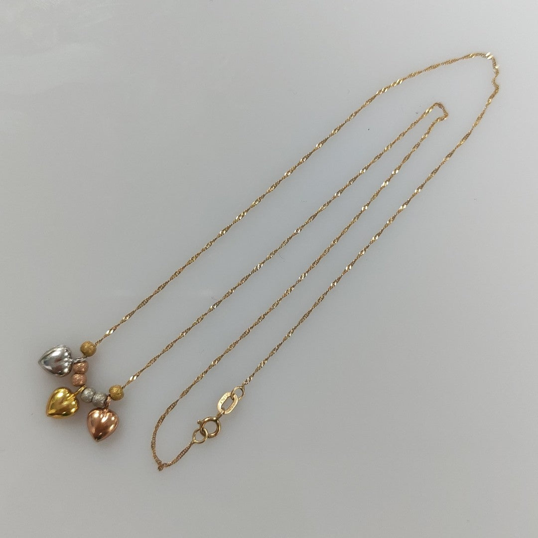 COLLAR ORO 14 K 2 GRMS (SEMINUEVO)