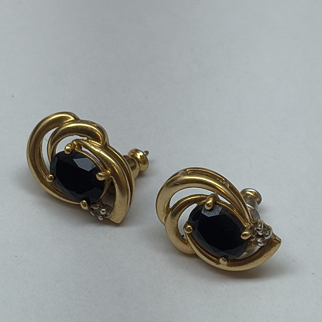 ARETES PAR ORO 14 K 3.6 GRMS (SEMINUEVO)
