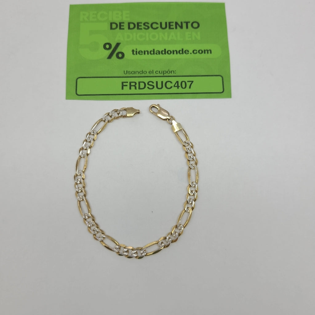 PULSERA ORO 14 K 9.8 GRMS (SEMINUEVO)