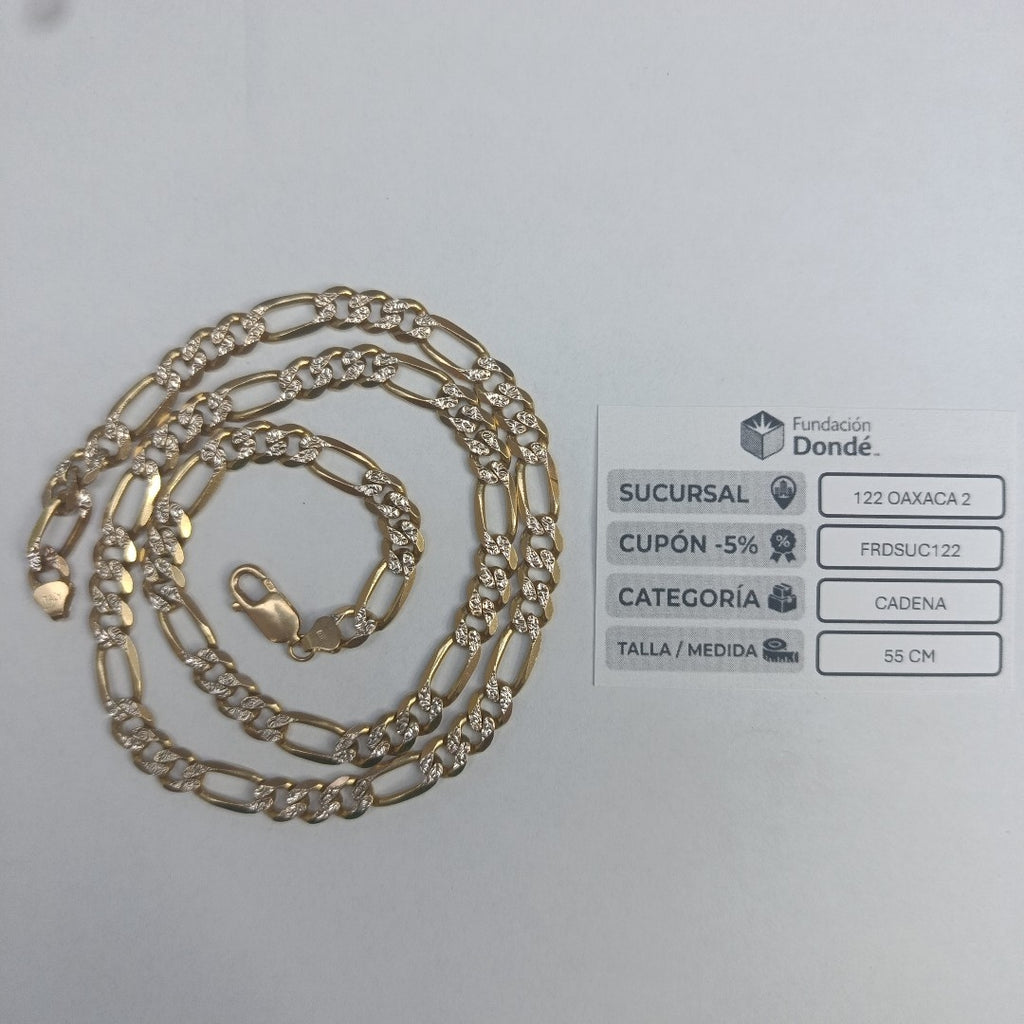 CADENA ORO 14 K 43.6 GRMS (SEMINUEVO)