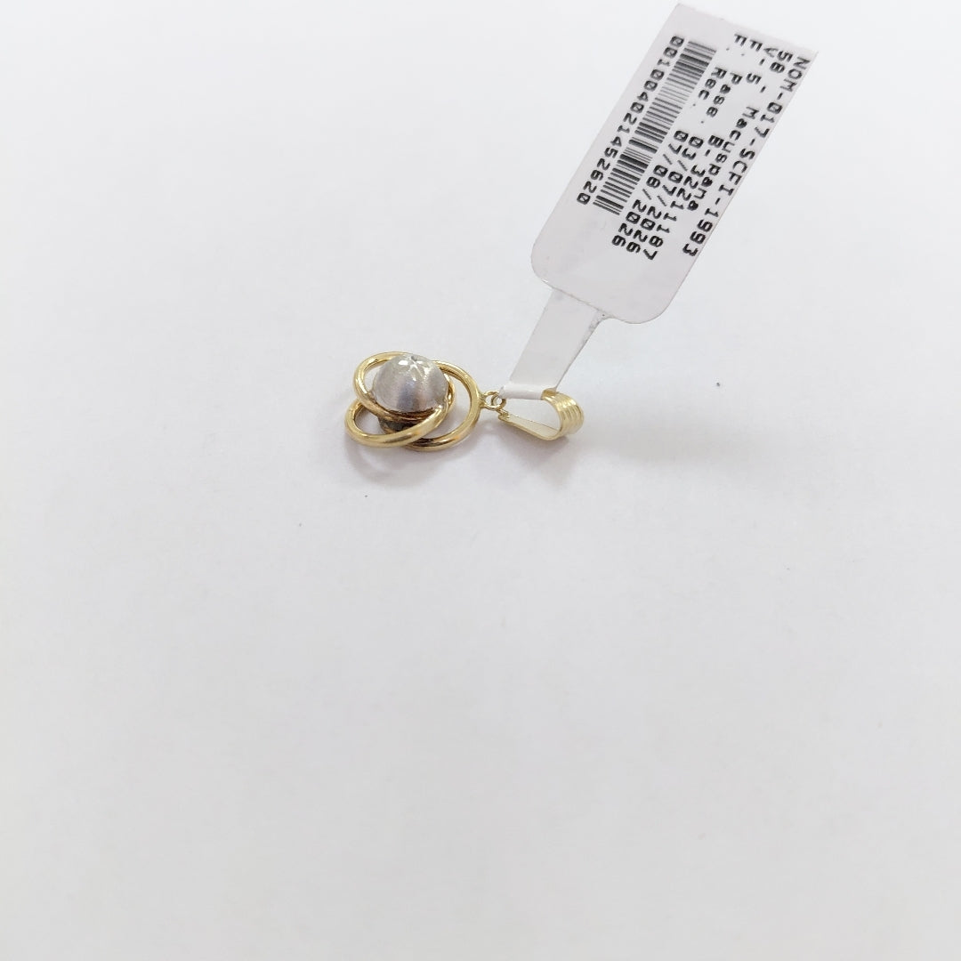 DIJE ORO,RODIADO 14 K 1,10 GRMS (SEMINUEVO)