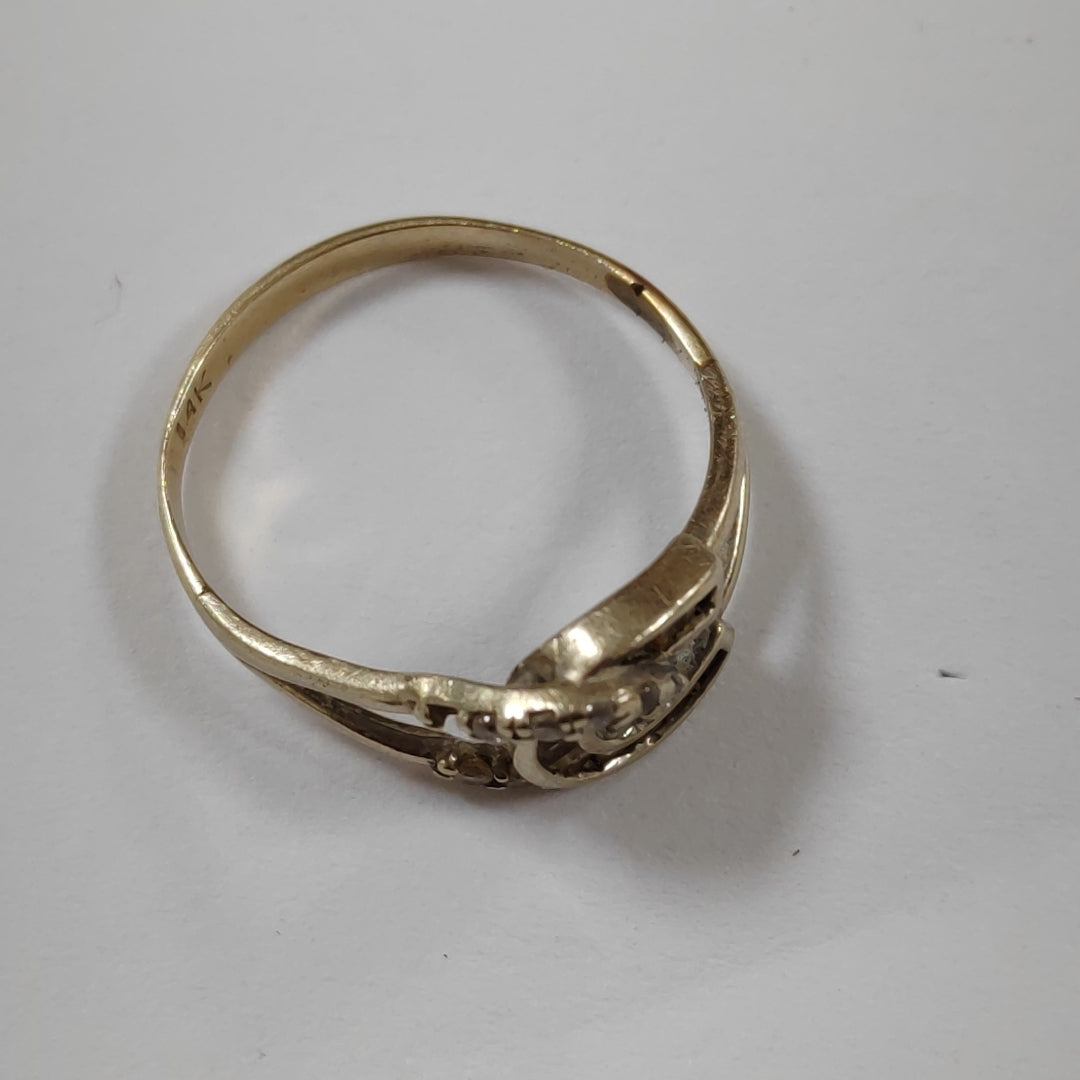 ANILLITO ORO BLANCO 10 K 2,20 GRMS (SEMINUEVO)