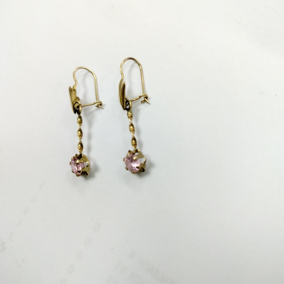 ARETES PAR ORO 10 K 1.4 GRMS (SEMINUEVO)