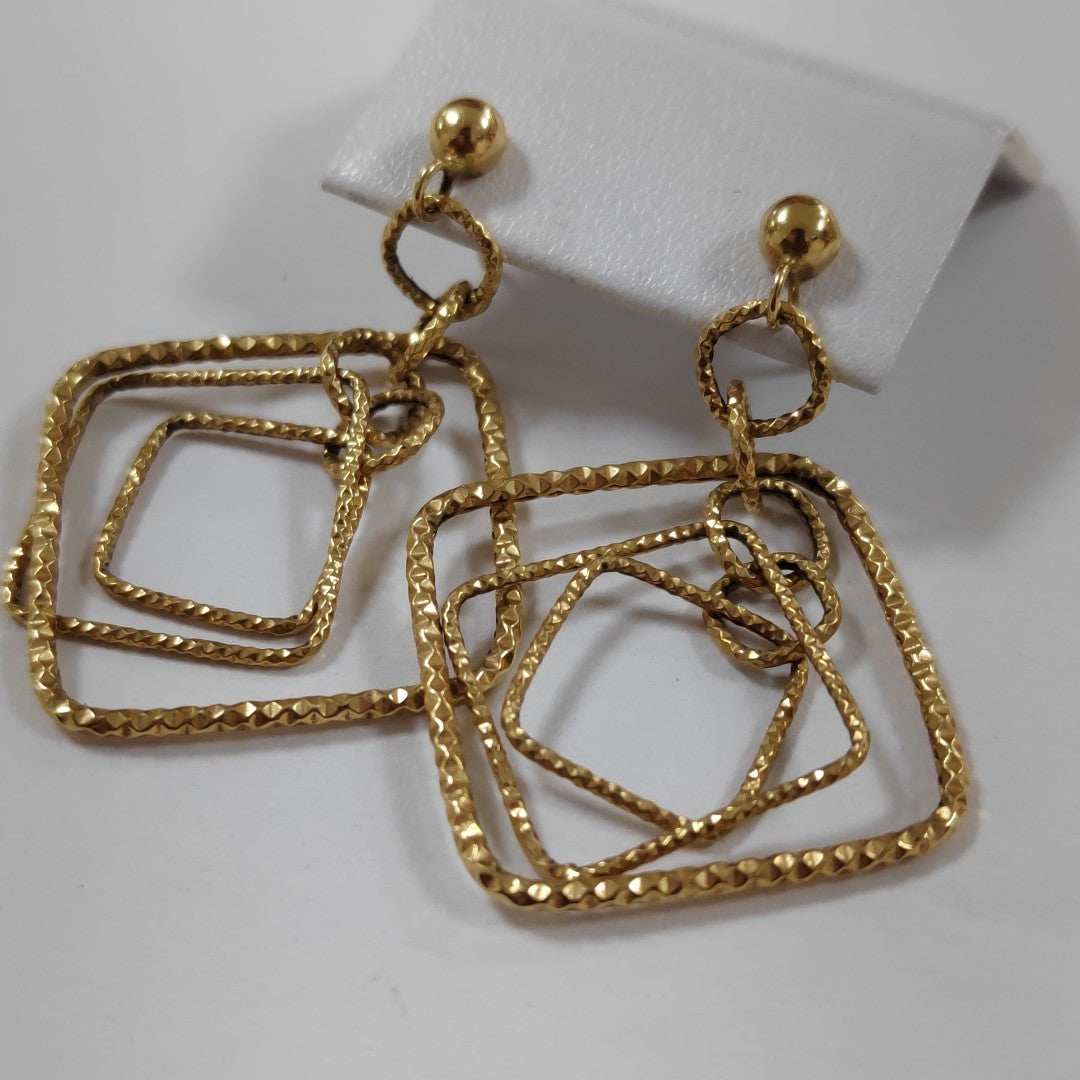 ARETES PAR ORO 10 K 2,80 GRMS (SEMINUEVO)