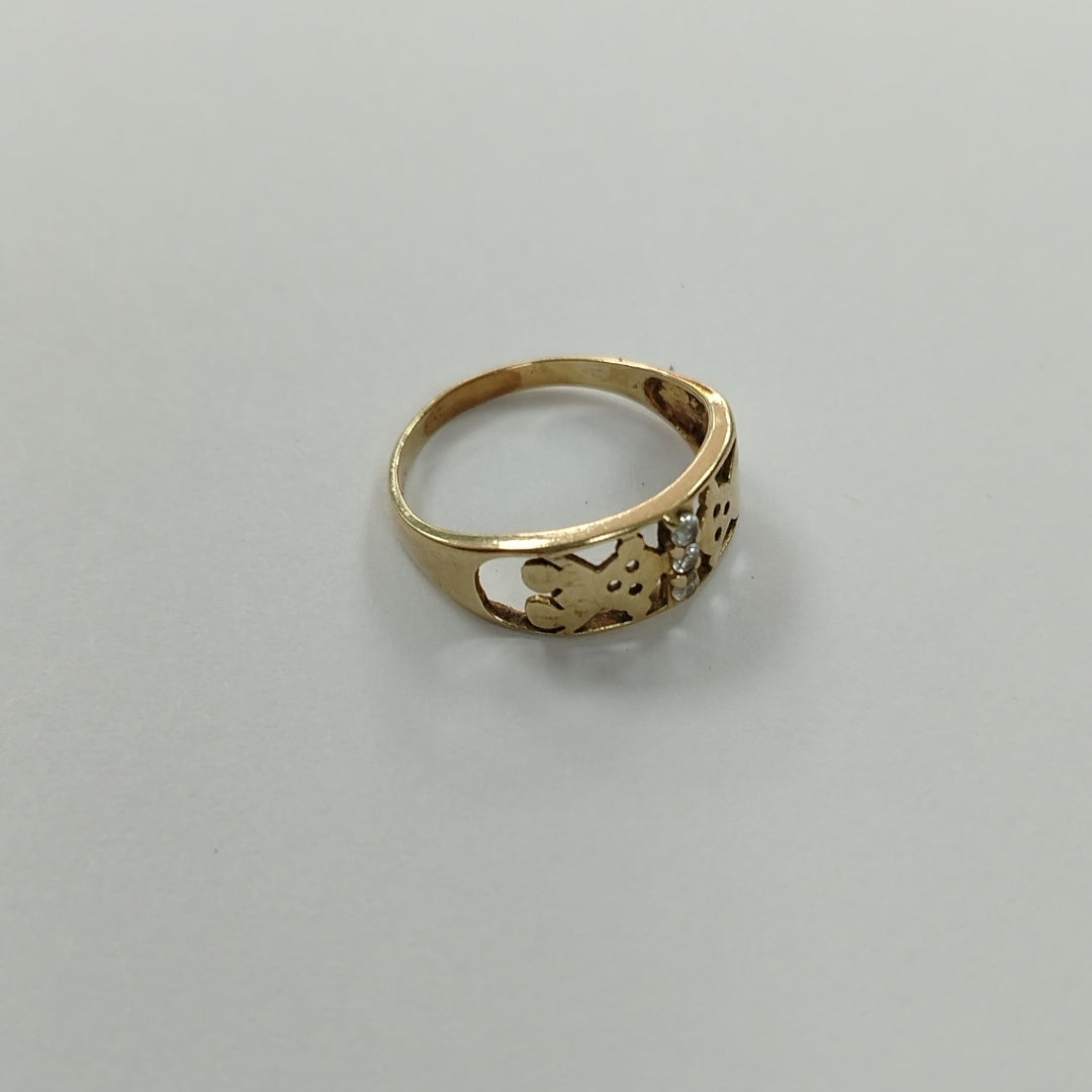 ANILLO ORO 14 K 1.8 GRMS (SEMINUEVO)