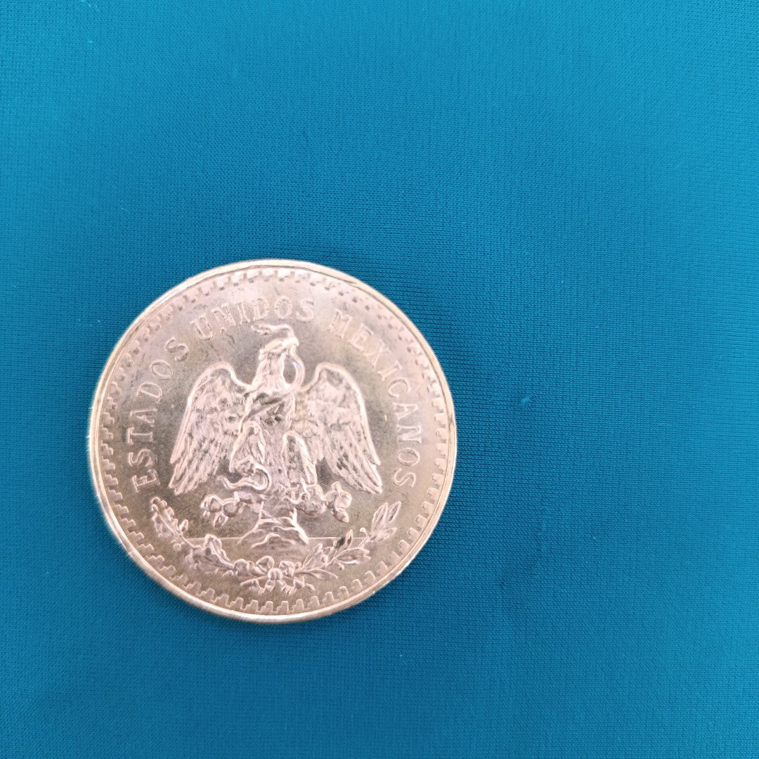 K1 41.6 GRMS 21 K IDENTIFICACIÓN MONEDA NOMINATIVA MONEDAS PESOS 50 PESOS (SEMINUEVO)