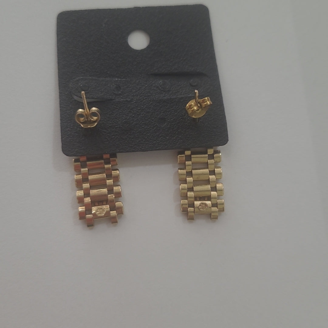 ARETES PAR ORO 14 K 3.6 GRMS (SEMINUEVO)