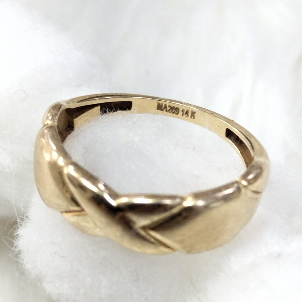 ANILLO ORO 14 K 2.3 GRMS (SEMINUEVO)