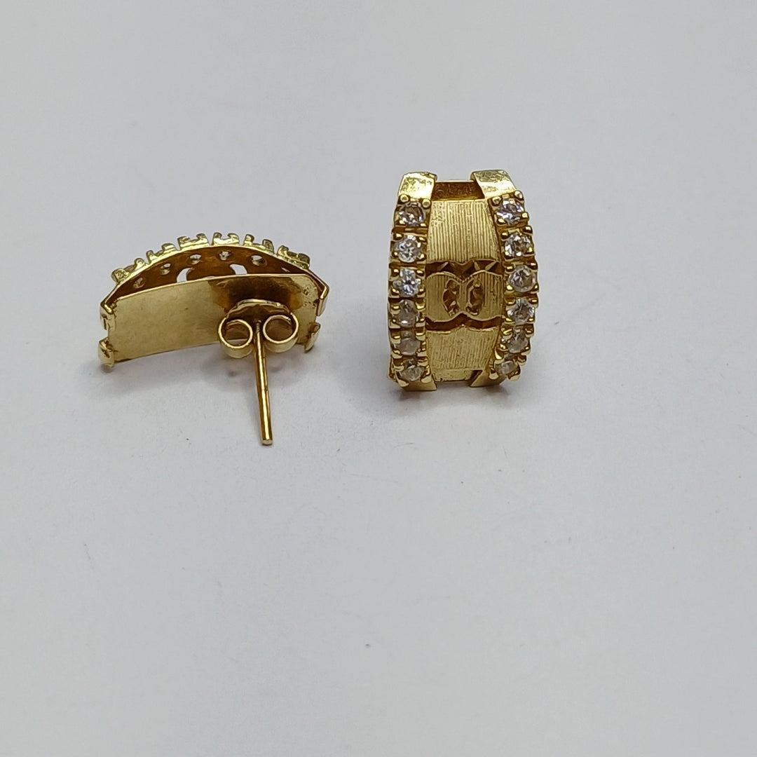BROQUELES PAR ORO 14 K 2,70 GRMS (SEMINUEVO)