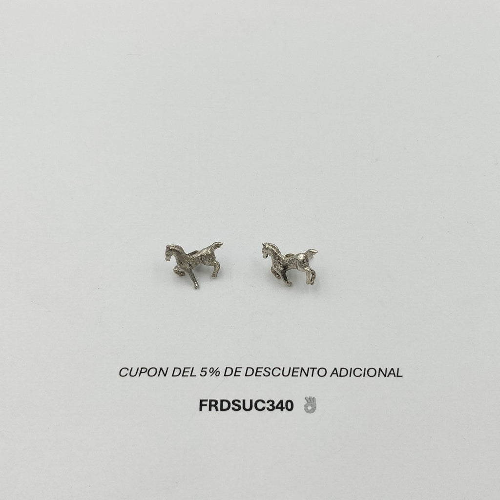 BROQUELES PAR PLATA 3,40 GRMS (SEMINUEVO)