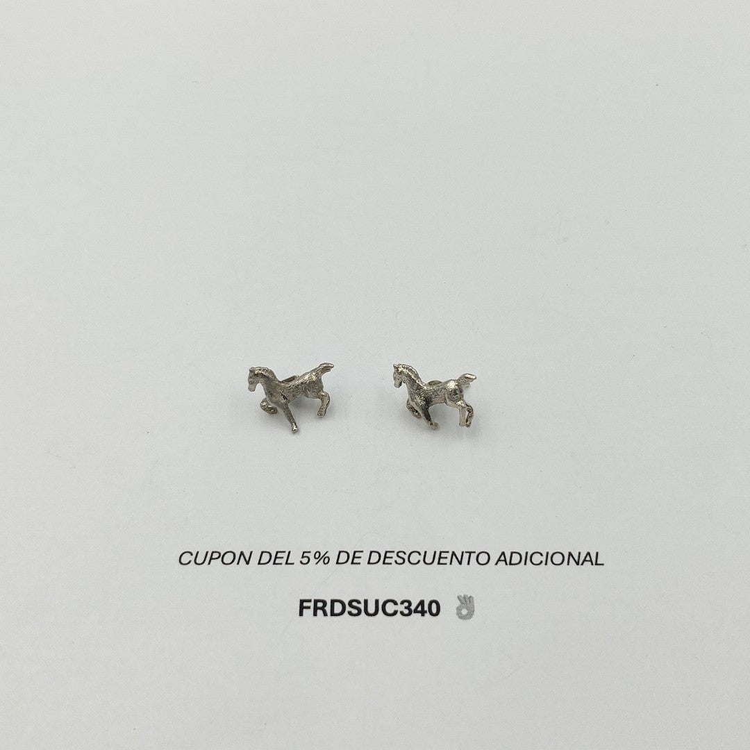 BROQUELES PAR PLATA 3,40 GRMS (SEMINUEVO)