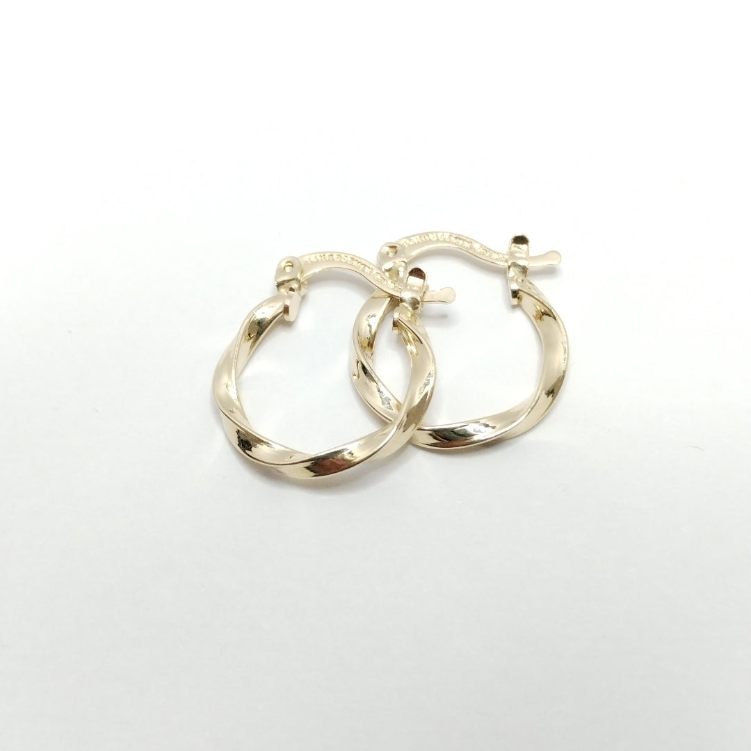 ARETES ARRACADAS TORZAL 14K 1.1 GR (NUEVO)