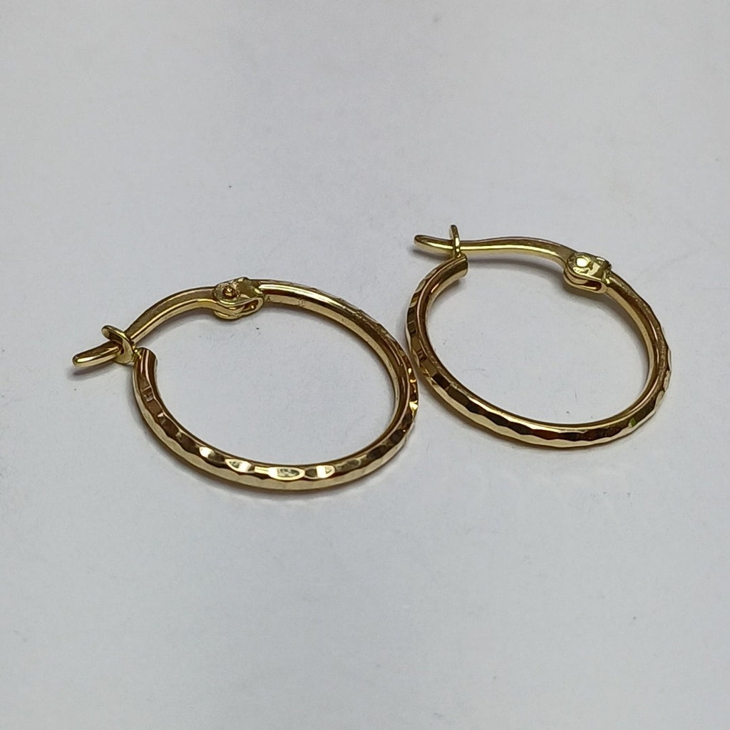 ARRACADAS PAR ORO 14 K 1,20 GRMS (SEMINUEVO)