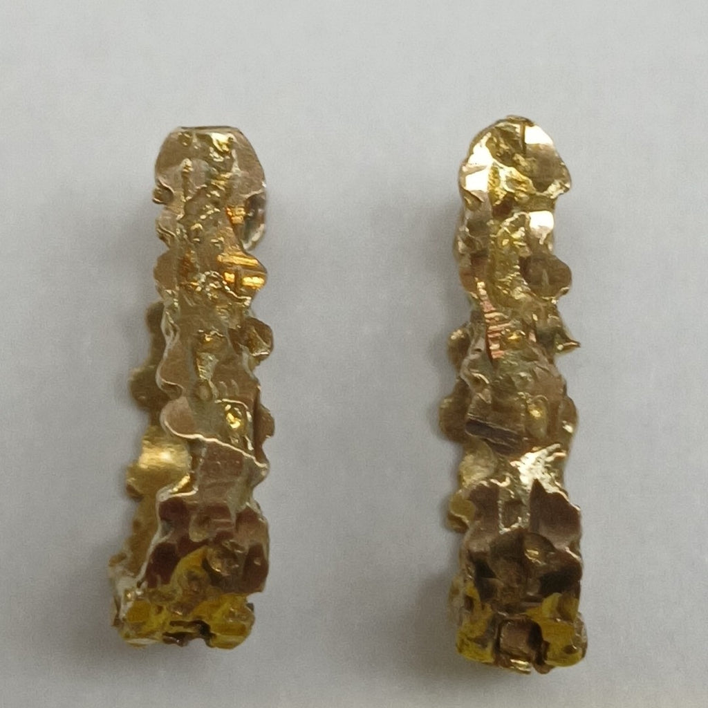 ARRACADAS PAR ORO 10 K 2.5 GRMS (SEMINUEVO)
