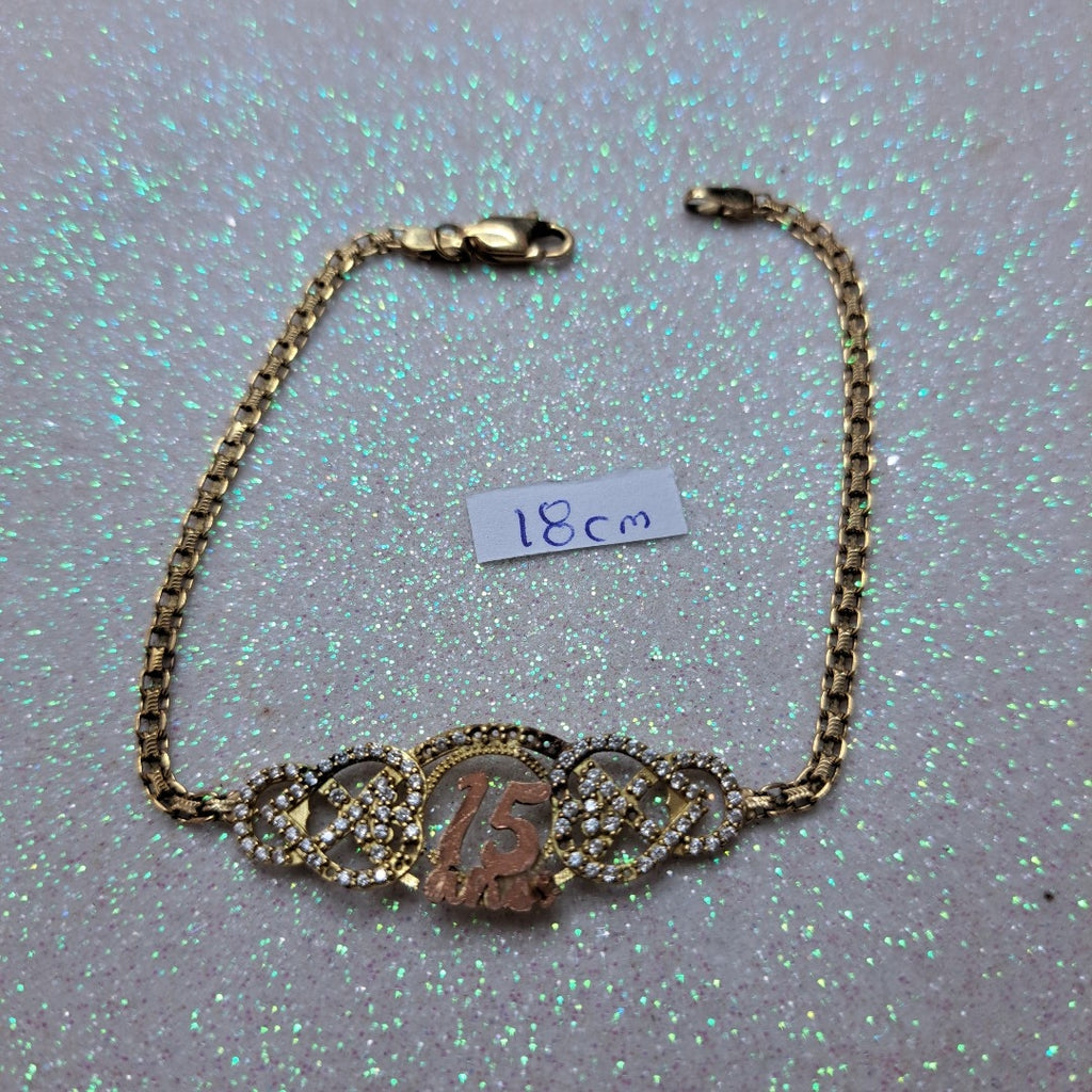 ESCLAVA ORO 10 K 3.6 GRMS (SEMINUEVO)