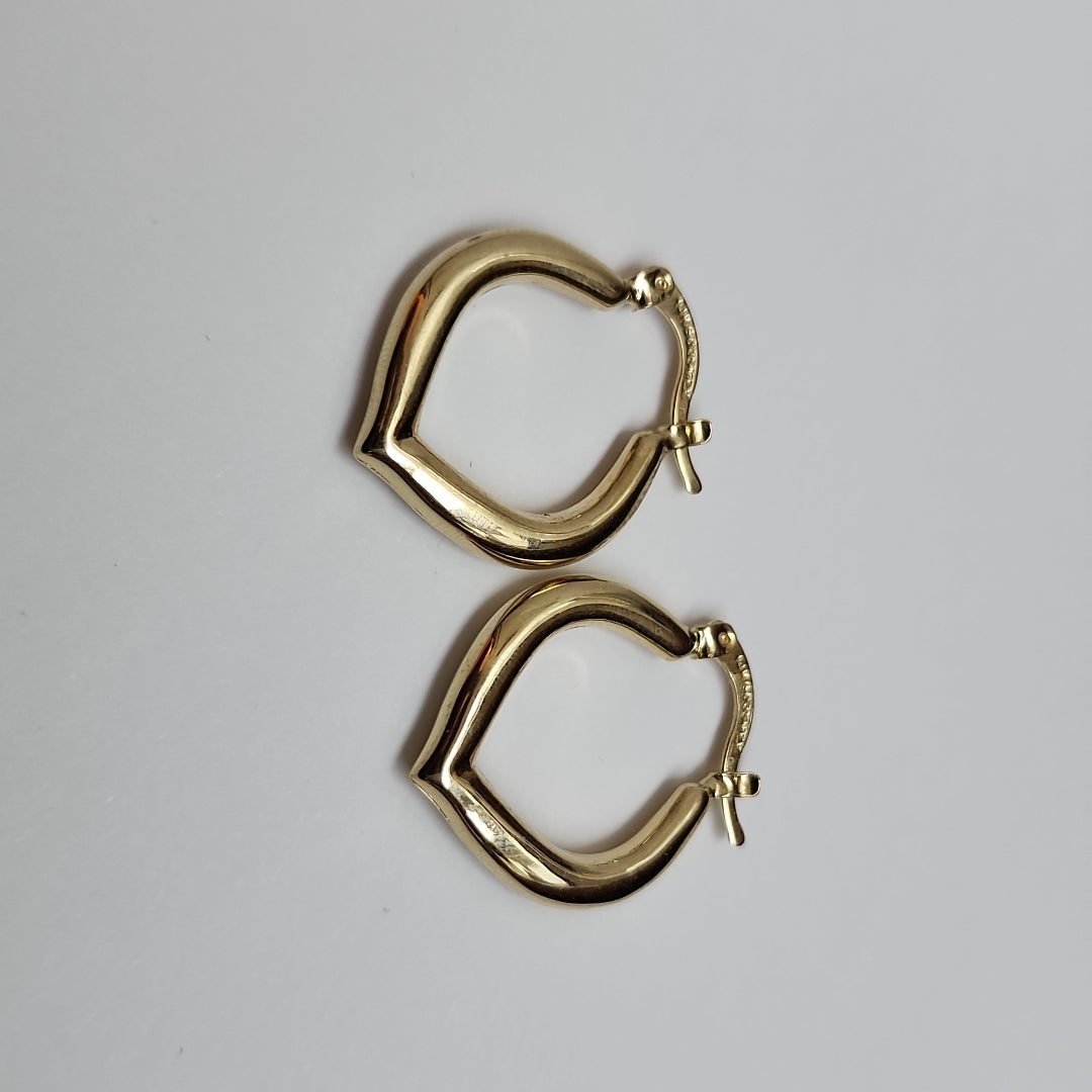 ARETES ARRACADAS 14K 2 GR (NUEVO)