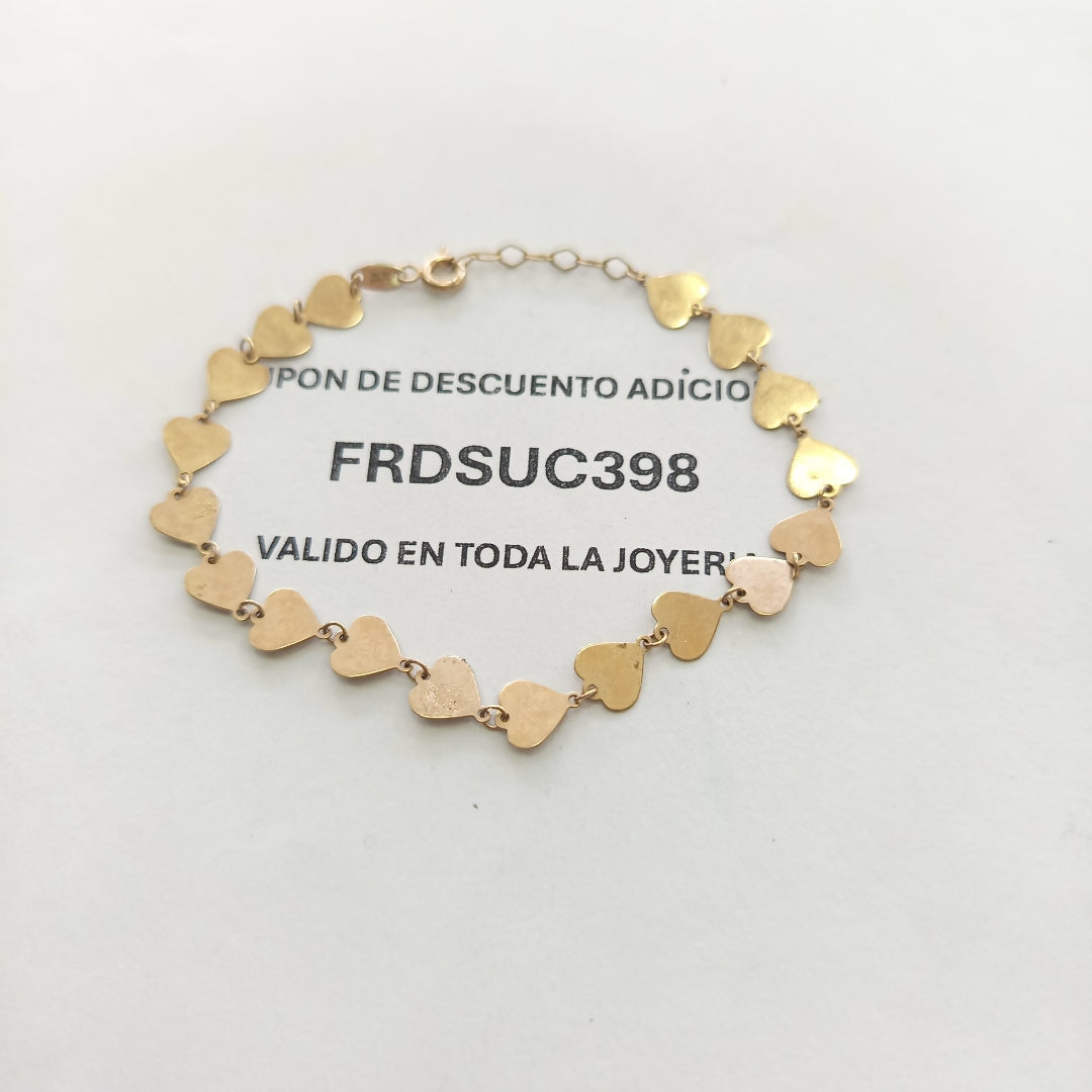 PULSERA ORO 10 K 2.3 GRMS (SEMINUEVO)