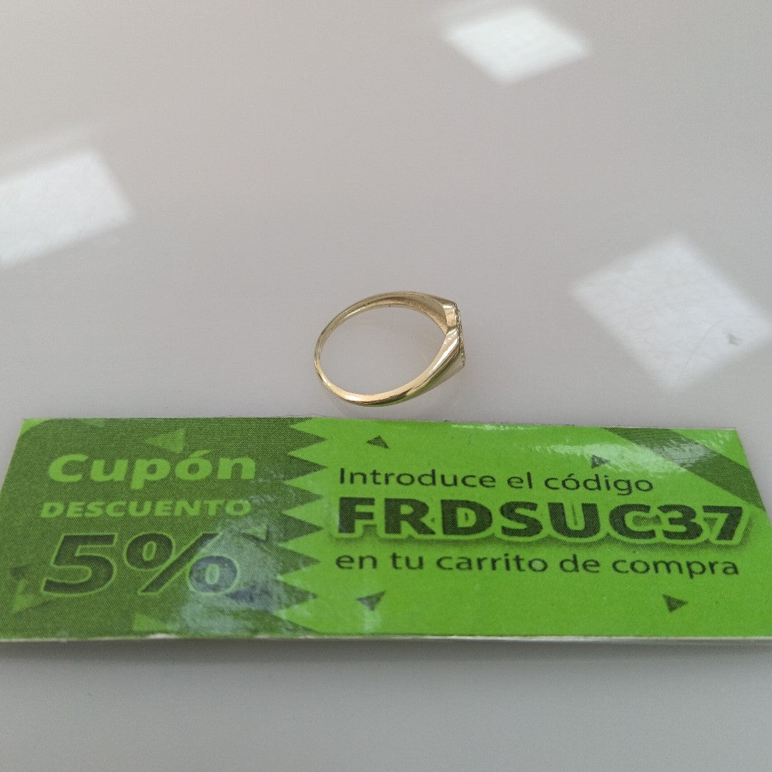 ANILLOS ANILLITO FIG CORAZON 10K TALLA 8 1.7 GR (NUEVO)