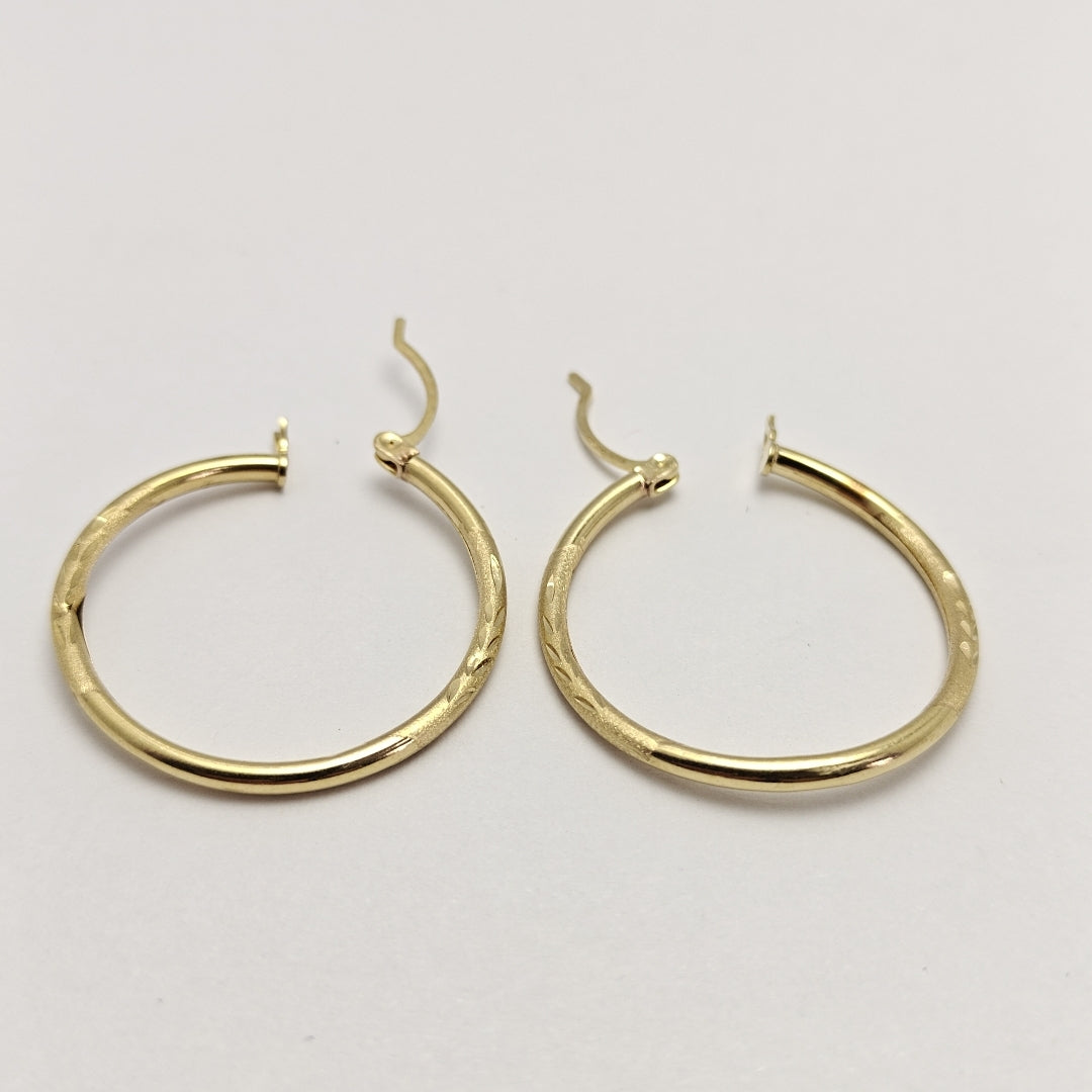 ARRACADAS PAR ORO 14 K 1,70 GRMS (SEMINUEVO)
