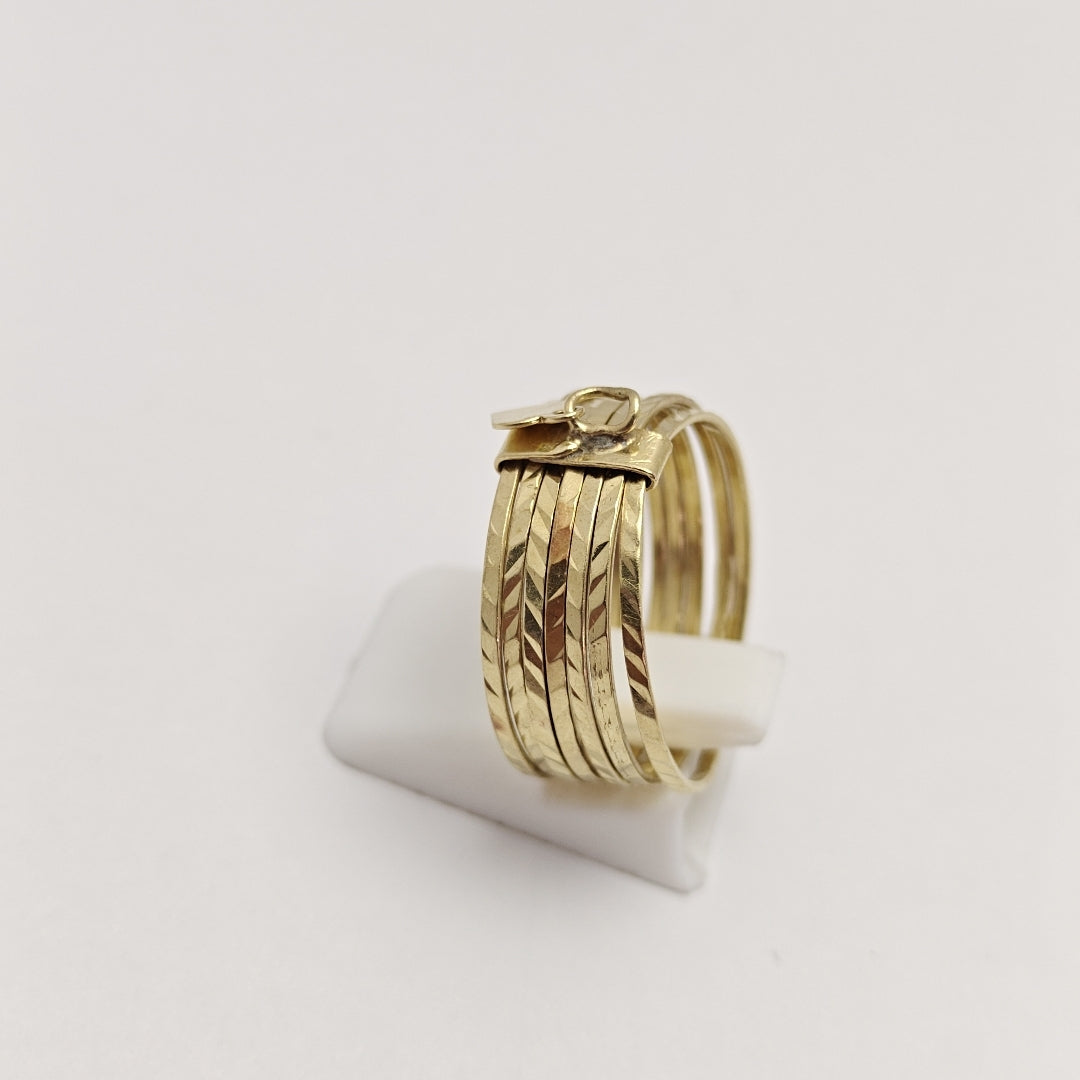 SEMANARIO DE ARGOLLAS ORO 14 K 4,30 GRMS (SEMINUEVO)