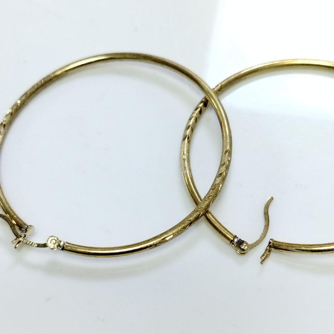 ARRACADAS PAR ORO 10 K 3.7 GRMS (SEMINUEVO)