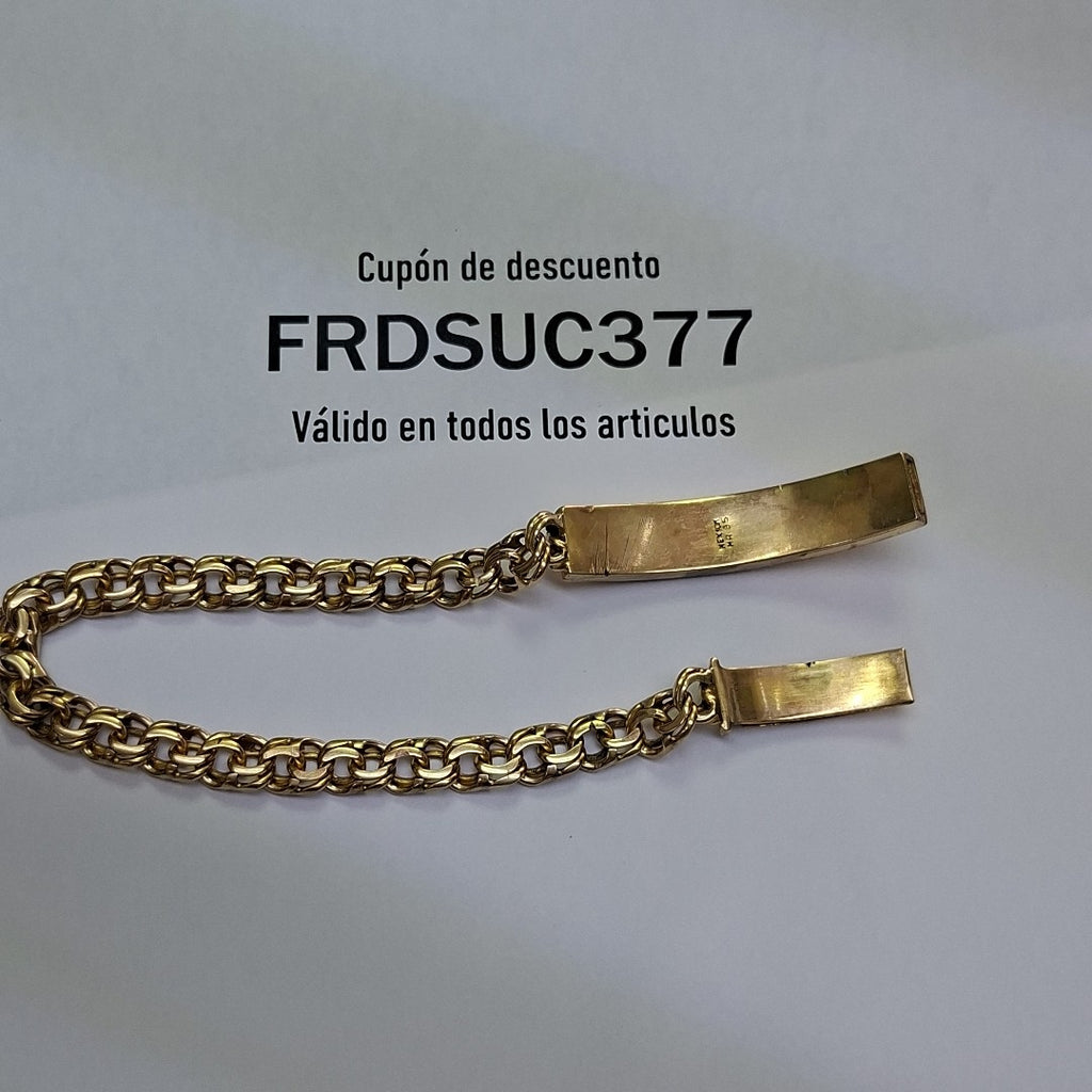 ESCLAVA ORO 10 K 21.9 GRMS (SEMINUEVO)