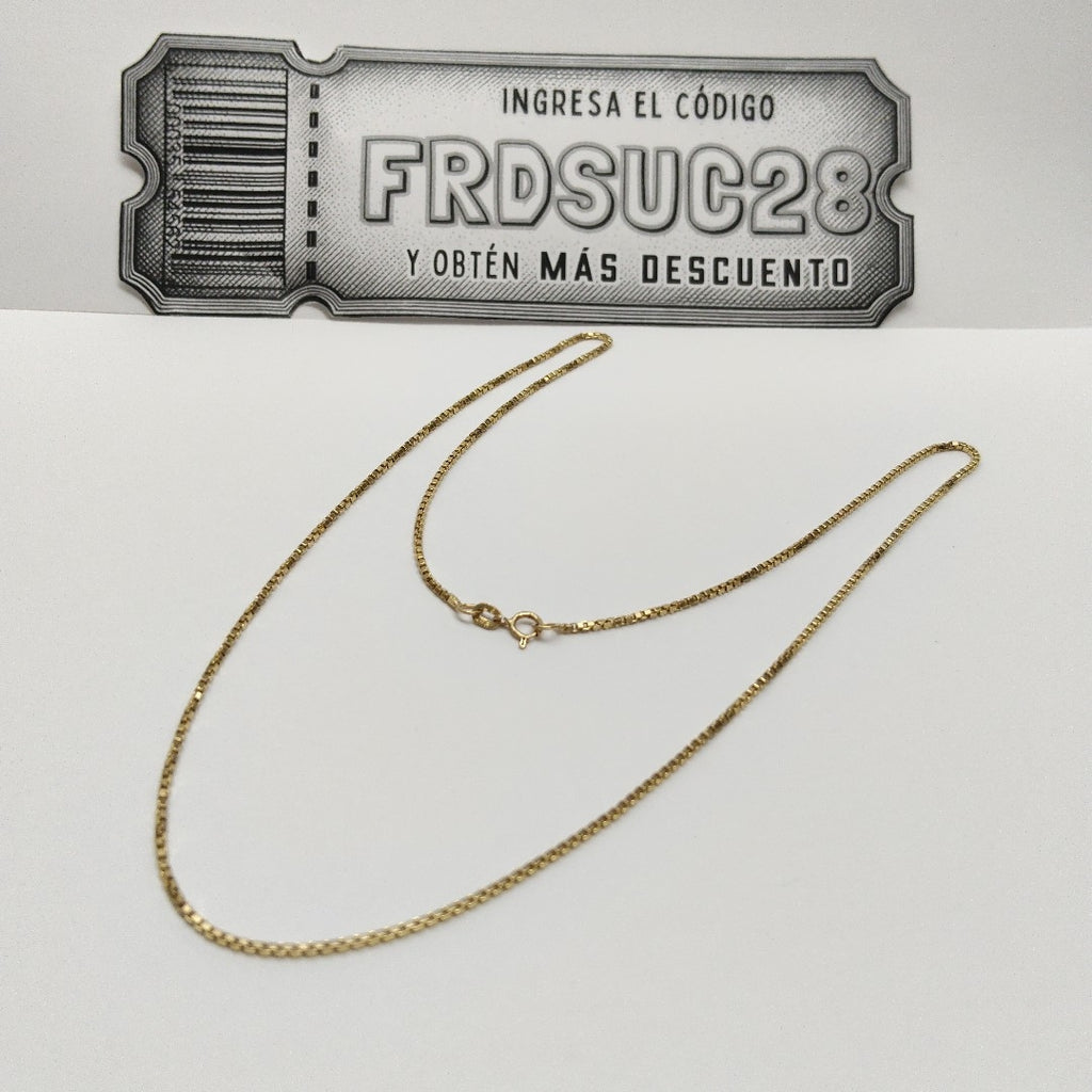 CADENA ORO 14 K 5,90 GRMS (SEMINUEVO)