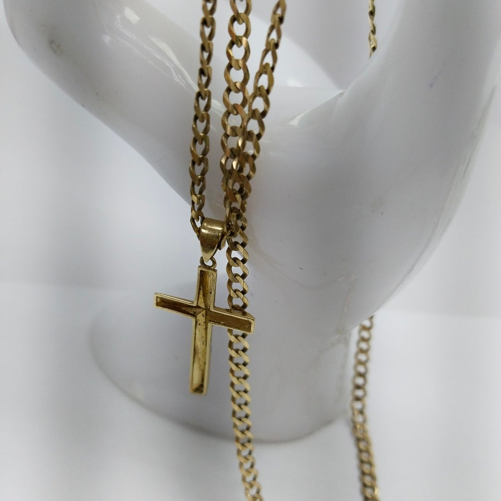 CADENA, DIJE ORO 10 K 8.5 GRMS (SEMINUEVO)