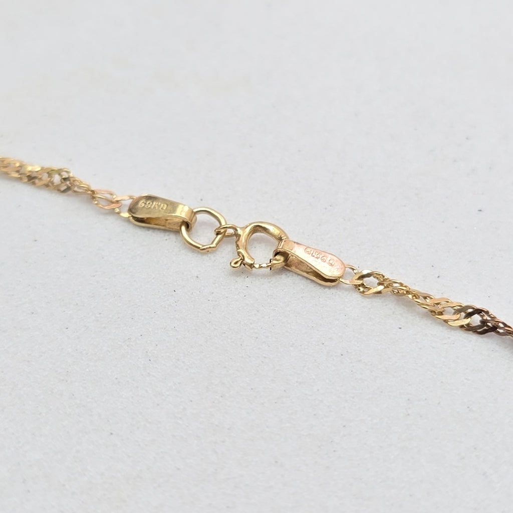 CADENA ORO 10 K 1.5 GRMS (SEMINUEVO)