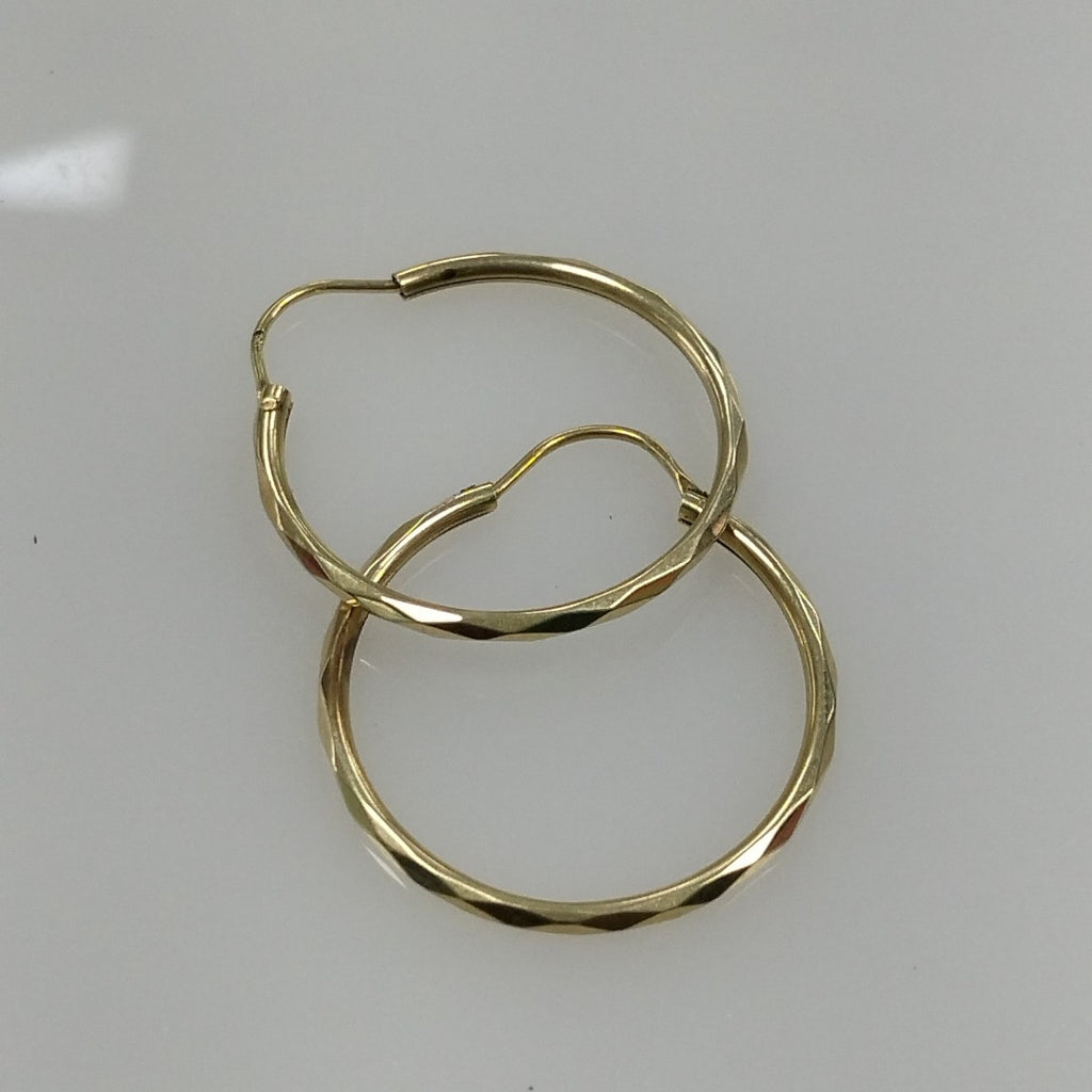 ARRACADAS PAR ORO 14 K 1.8 GRMS (SEMINUEVO)