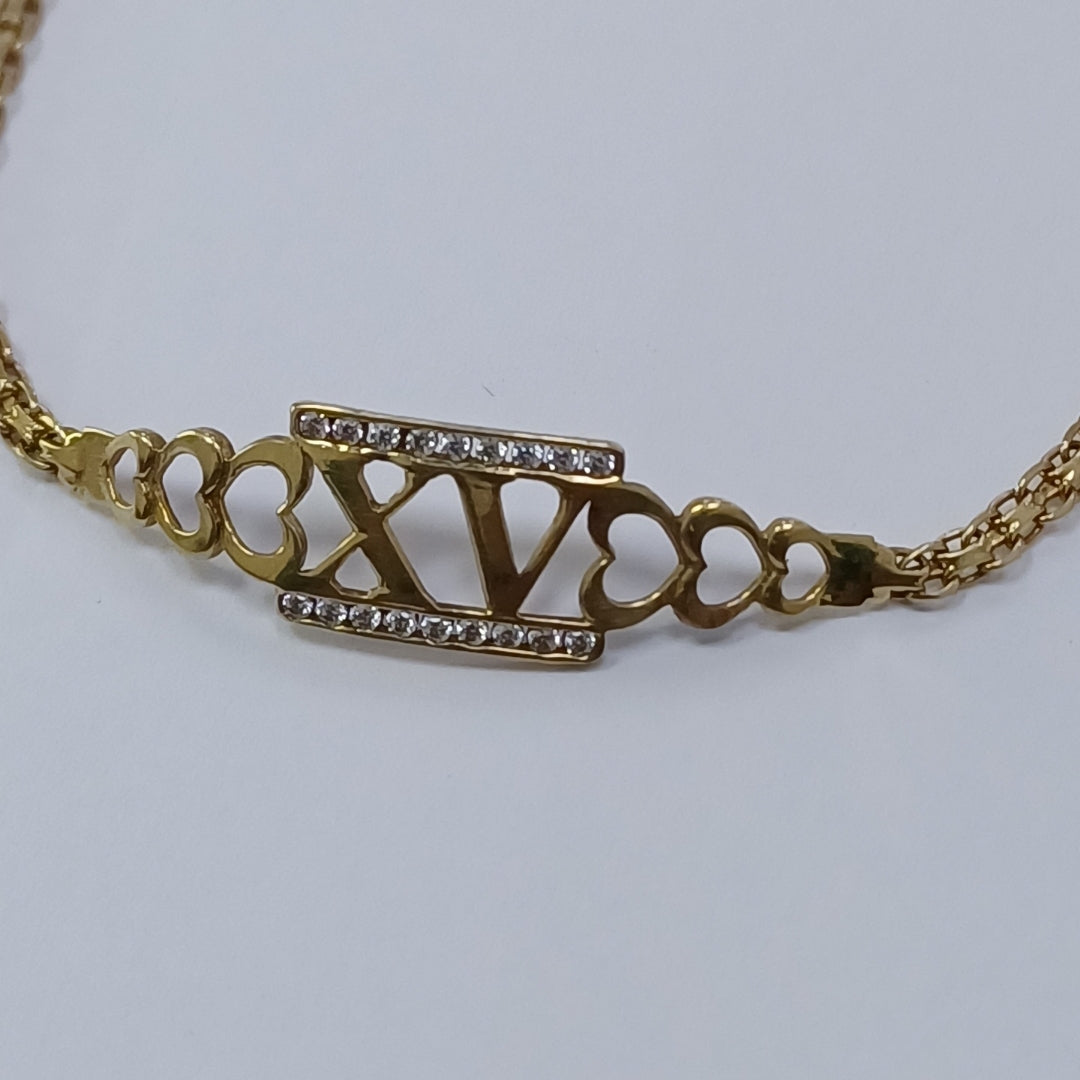 PULSERA ORO 10 K 2.9 GRMS (SEMINUEVO)